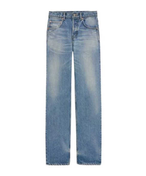 SAINT LAURENT SAINT LAURENT MID-RISE BAGGY JEANS