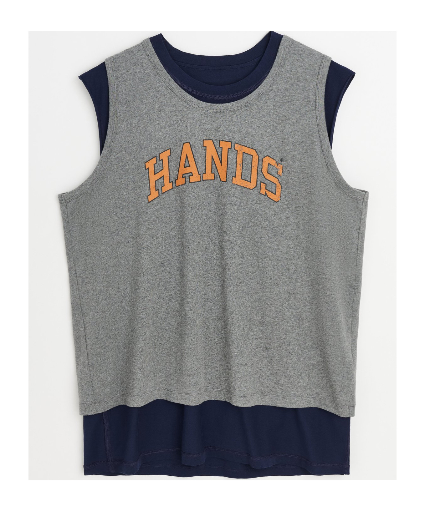 Our Legacy Navy Gravity Reversible Tank Top In Black