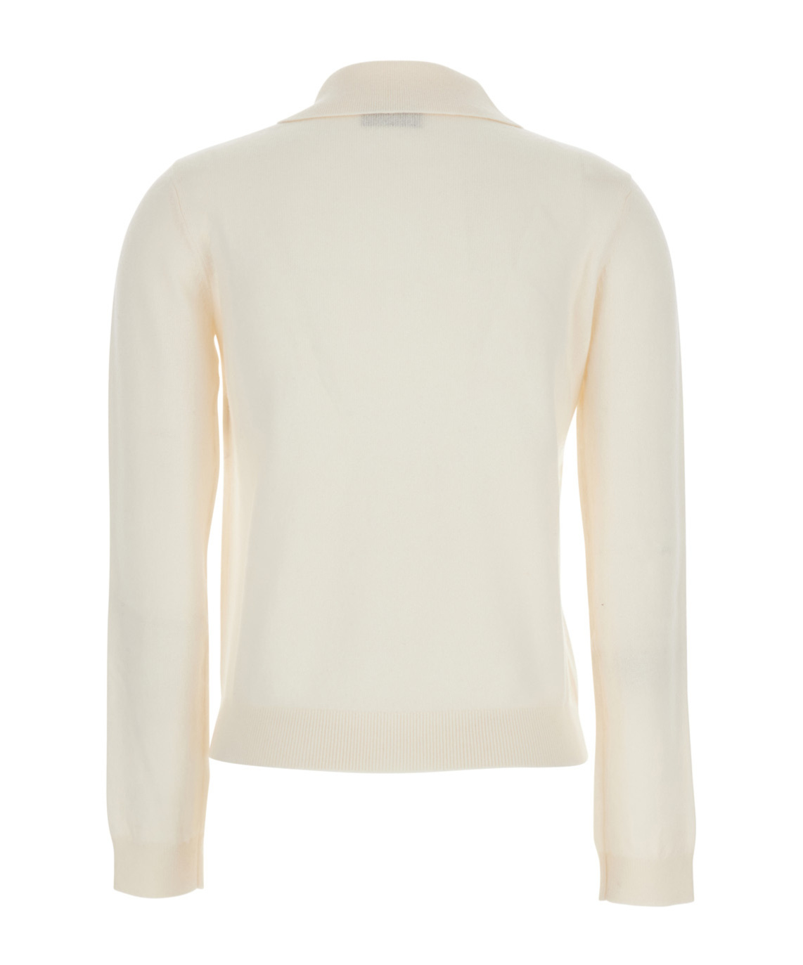 Elisabetta Franchi Polo Style Jumper In Neutral