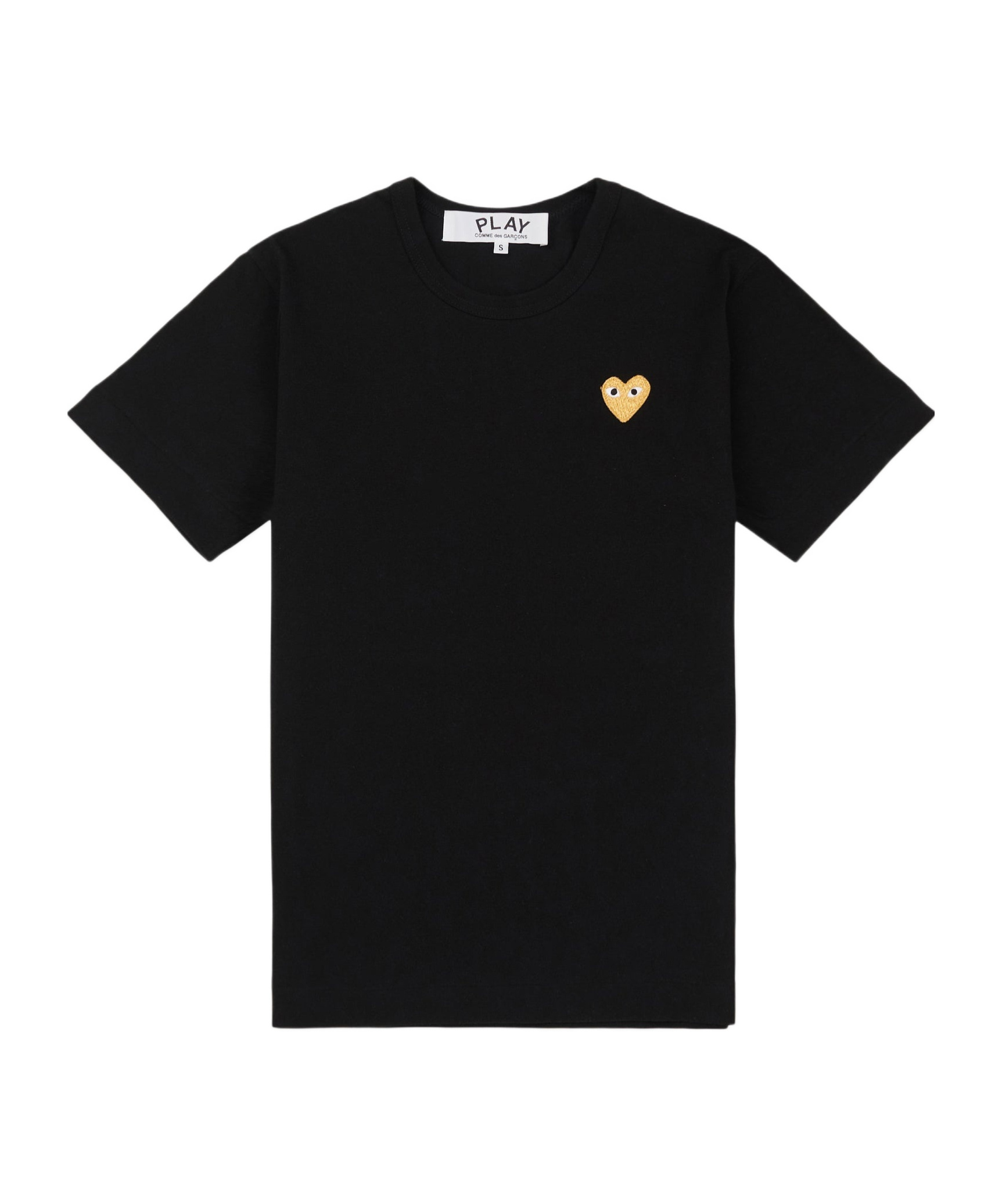 Comme Des Garçons Play Golden Heart Patch T-shirt