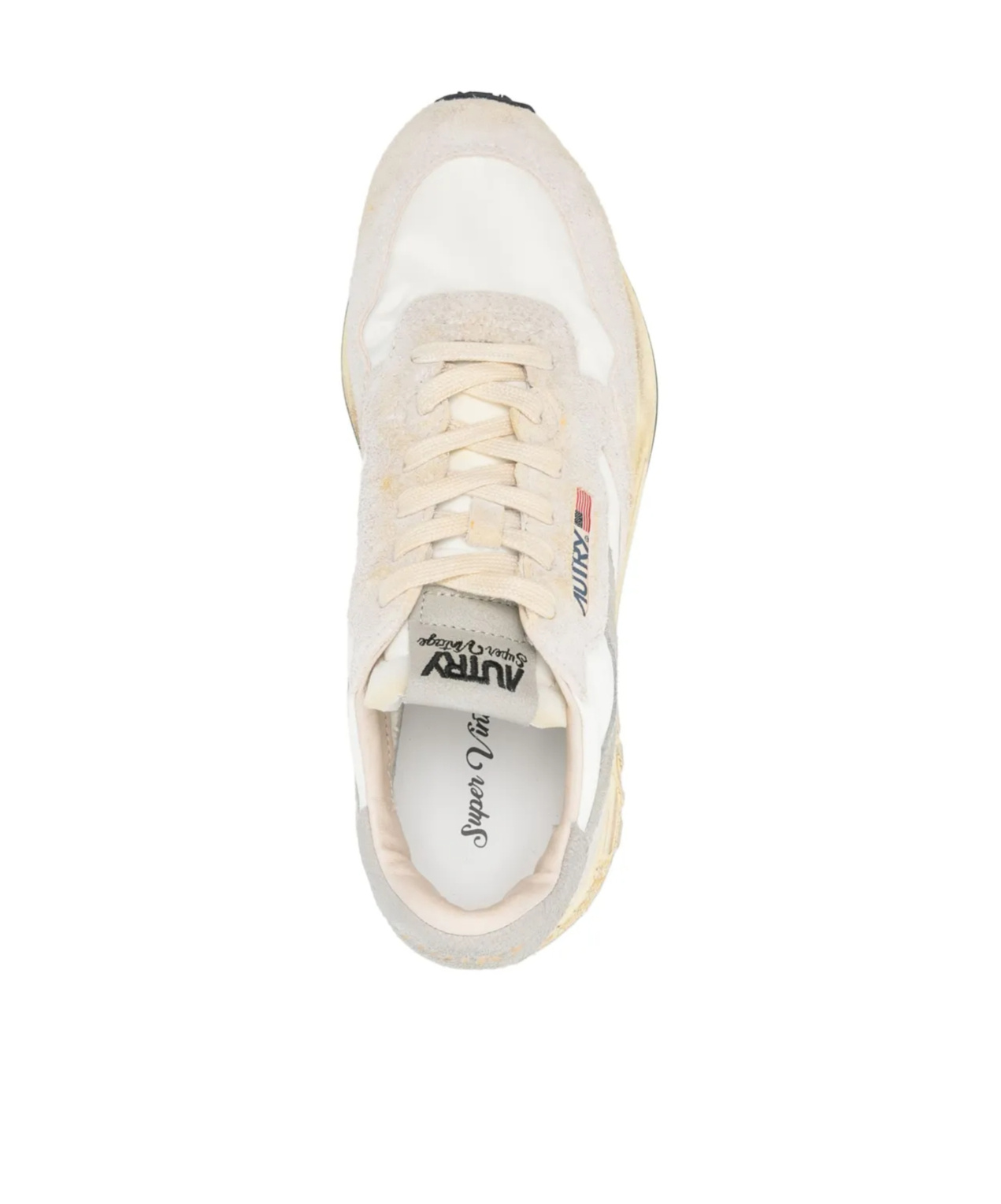 Autry Reelwind Super Vintage Sneakers In Nude