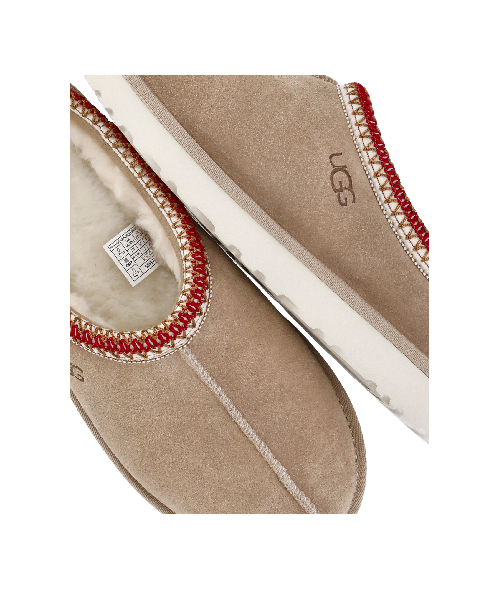 Shop Ugg Tazz Slip-on Mules In Nude