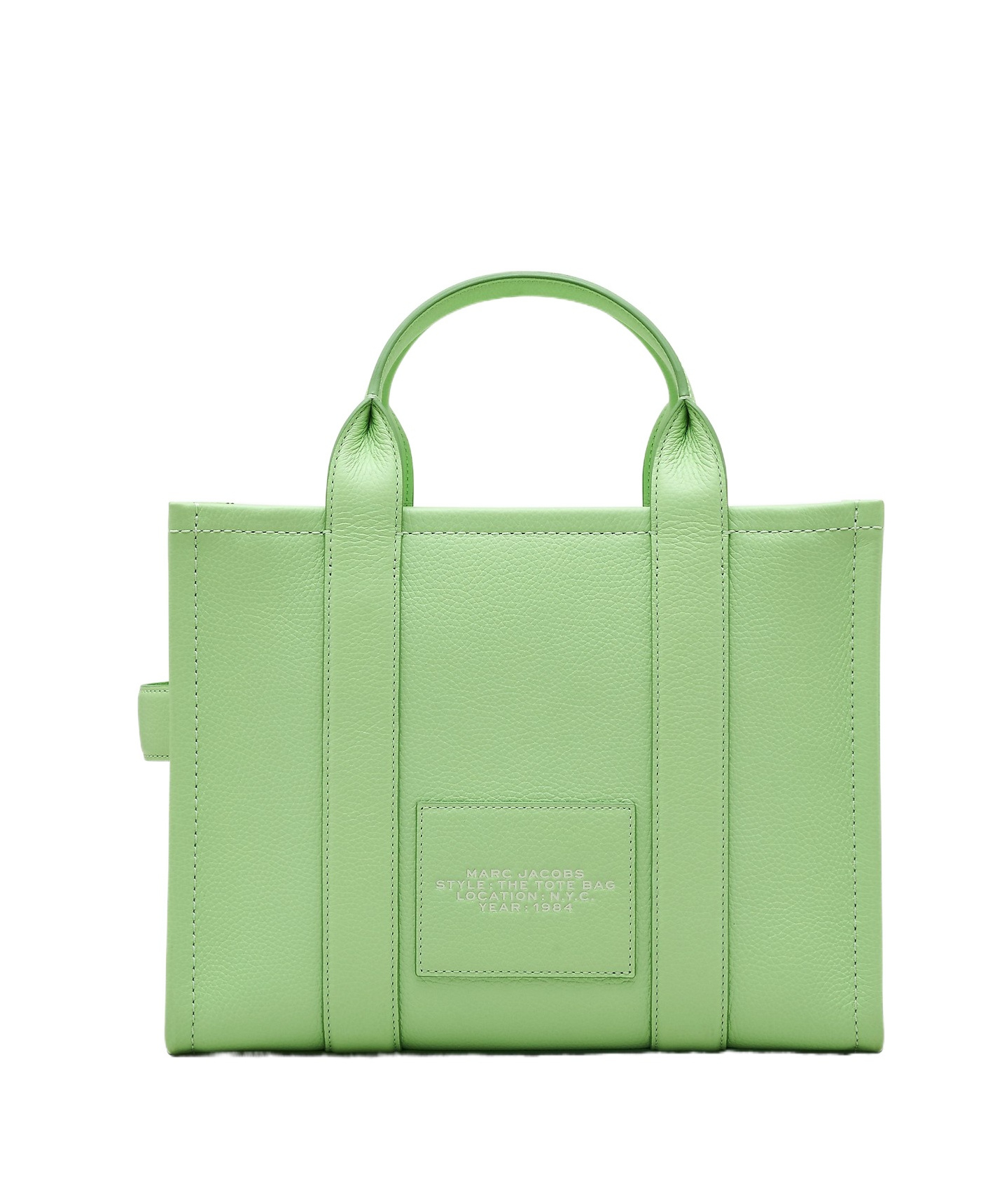 Marc Jacobs Medium Double Handle Shoulder Bag In Green