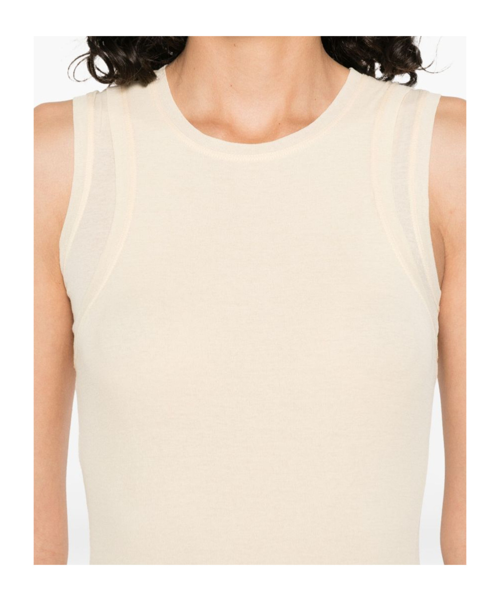 Jil Sander Cotton Dress In White