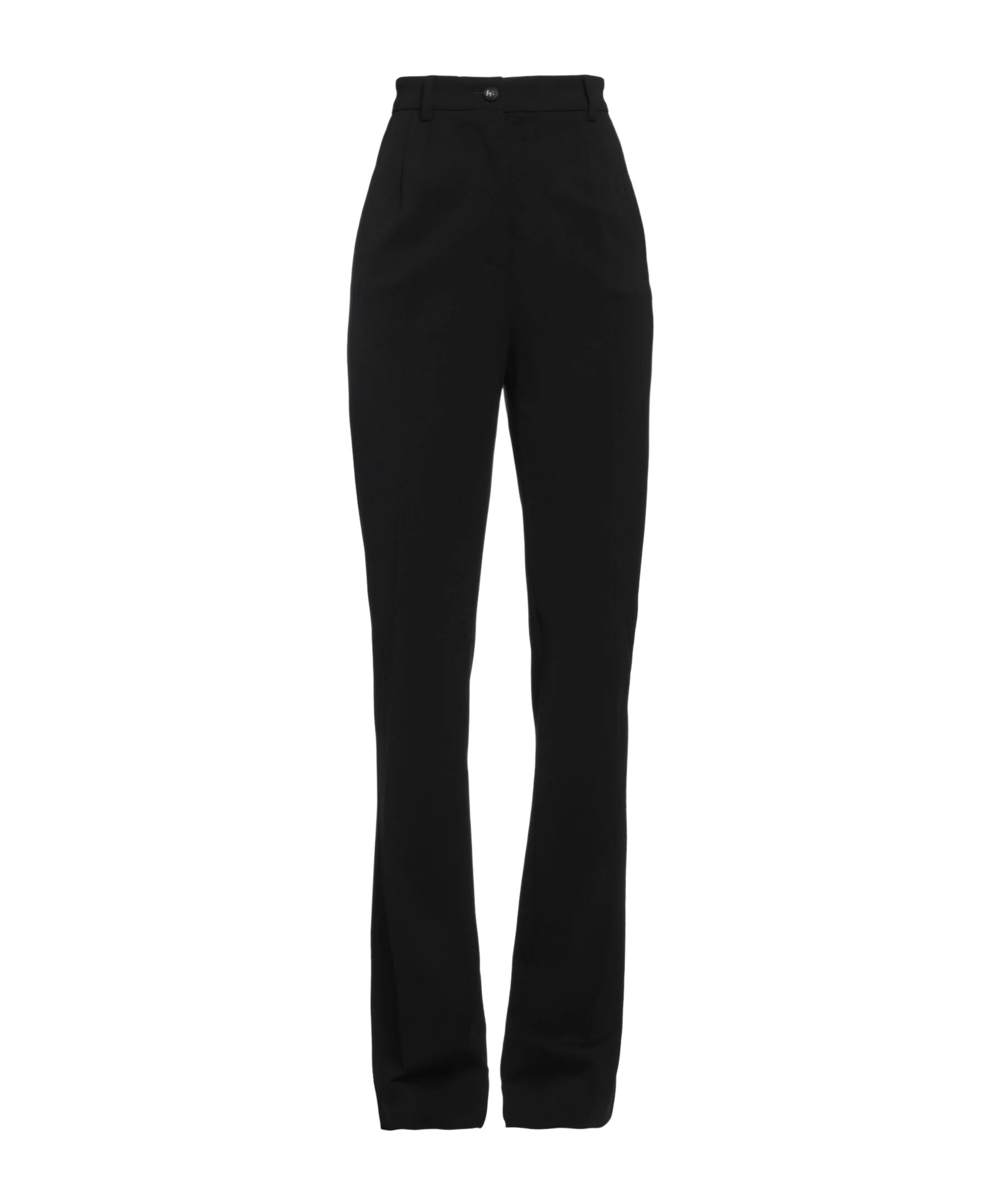 Dolce & Gabbana Minimalist Flared Pants In Black