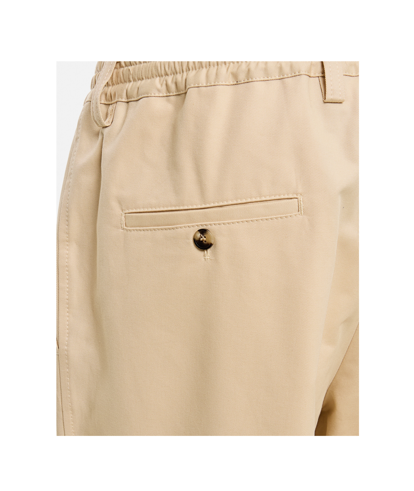 Shop Marni Organic-cotton Trousers In Nude