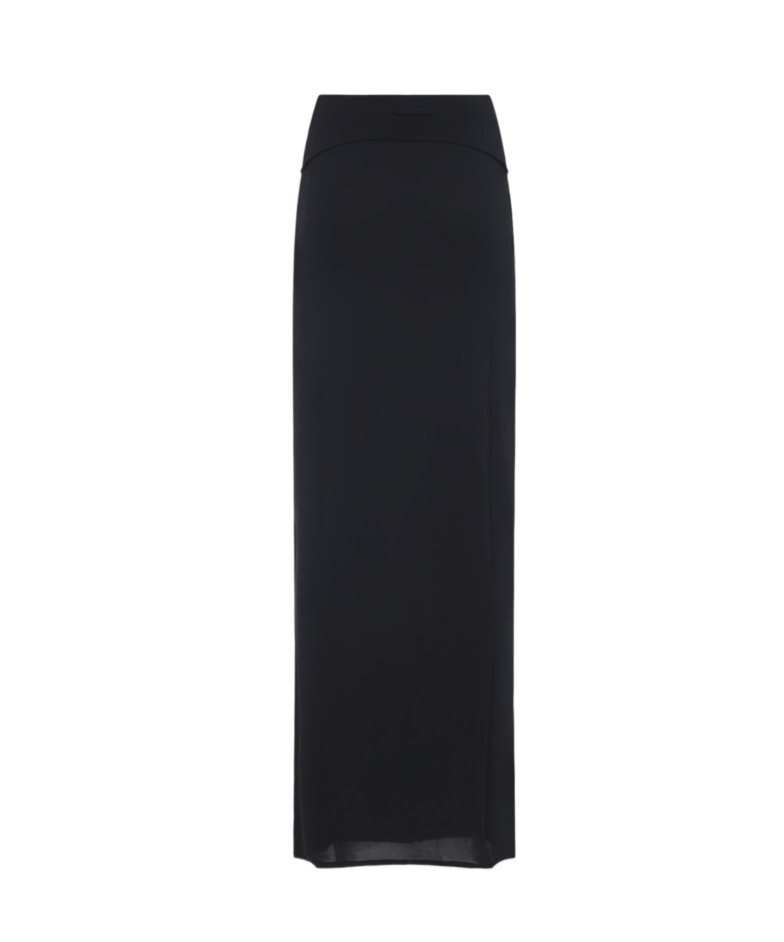 Jean Paul Gaultier Lingerie Garter Long Skirt In Black