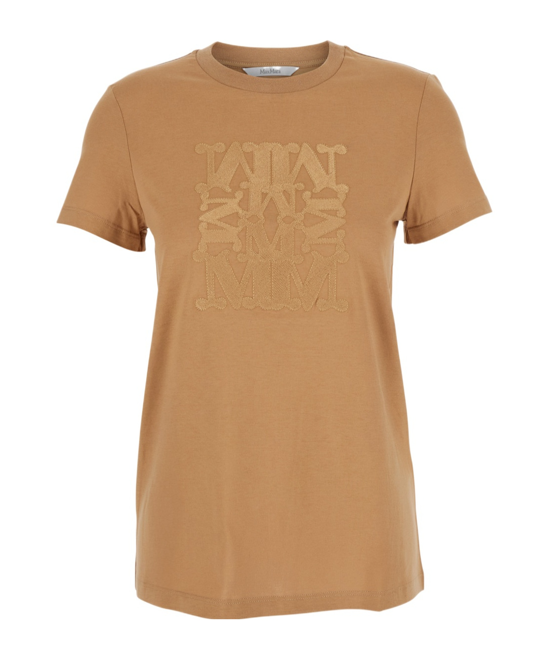 Max Mara Short-sleeved T-shirt In Brown