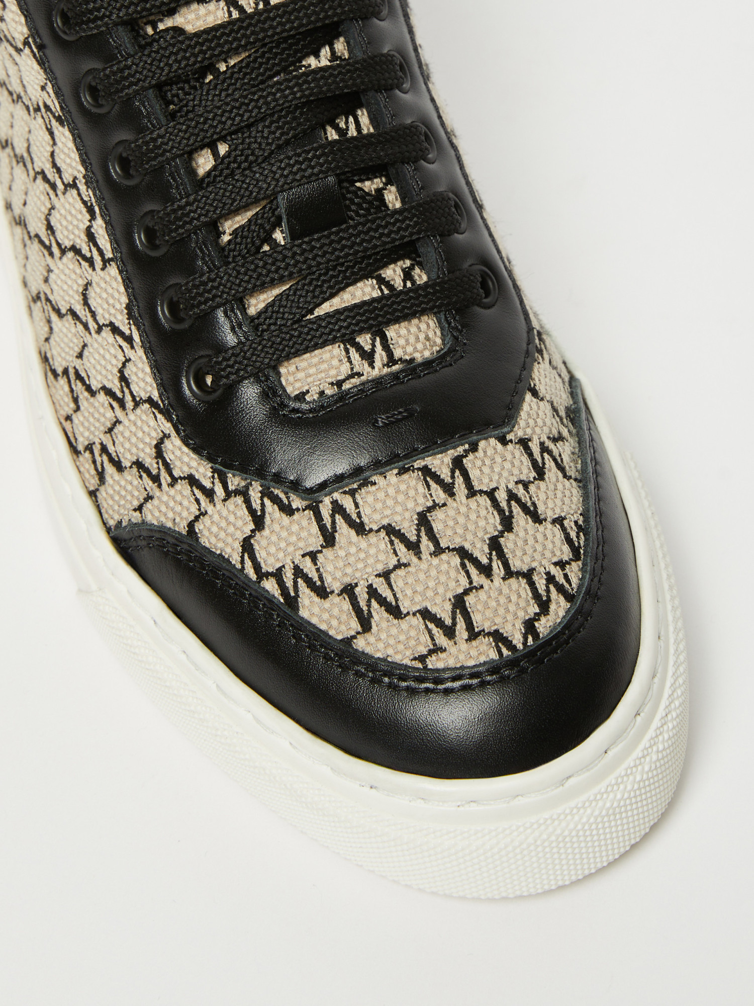 Max Mara Round Head Low-cut Sneakers In Multicolor
