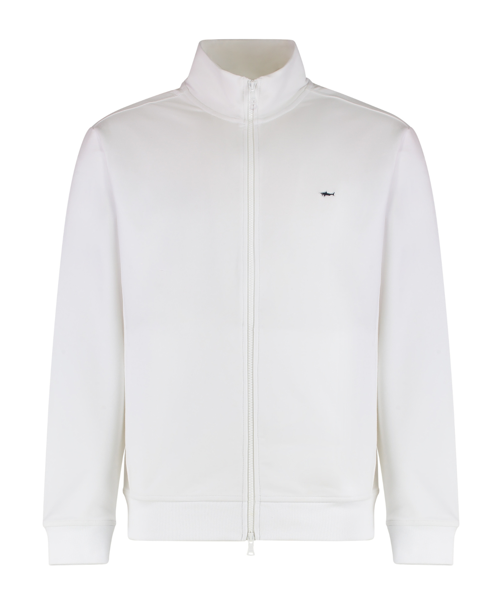 Paul & Shark Full-zip Sweatshirt In White