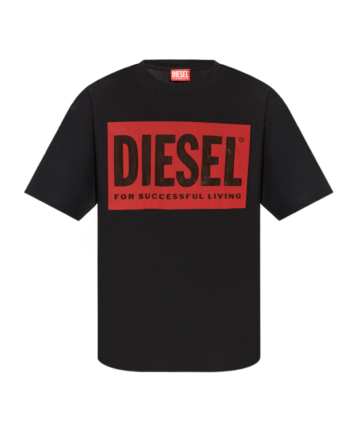 Shop Diesel Short-sleeved T-shirt In Black