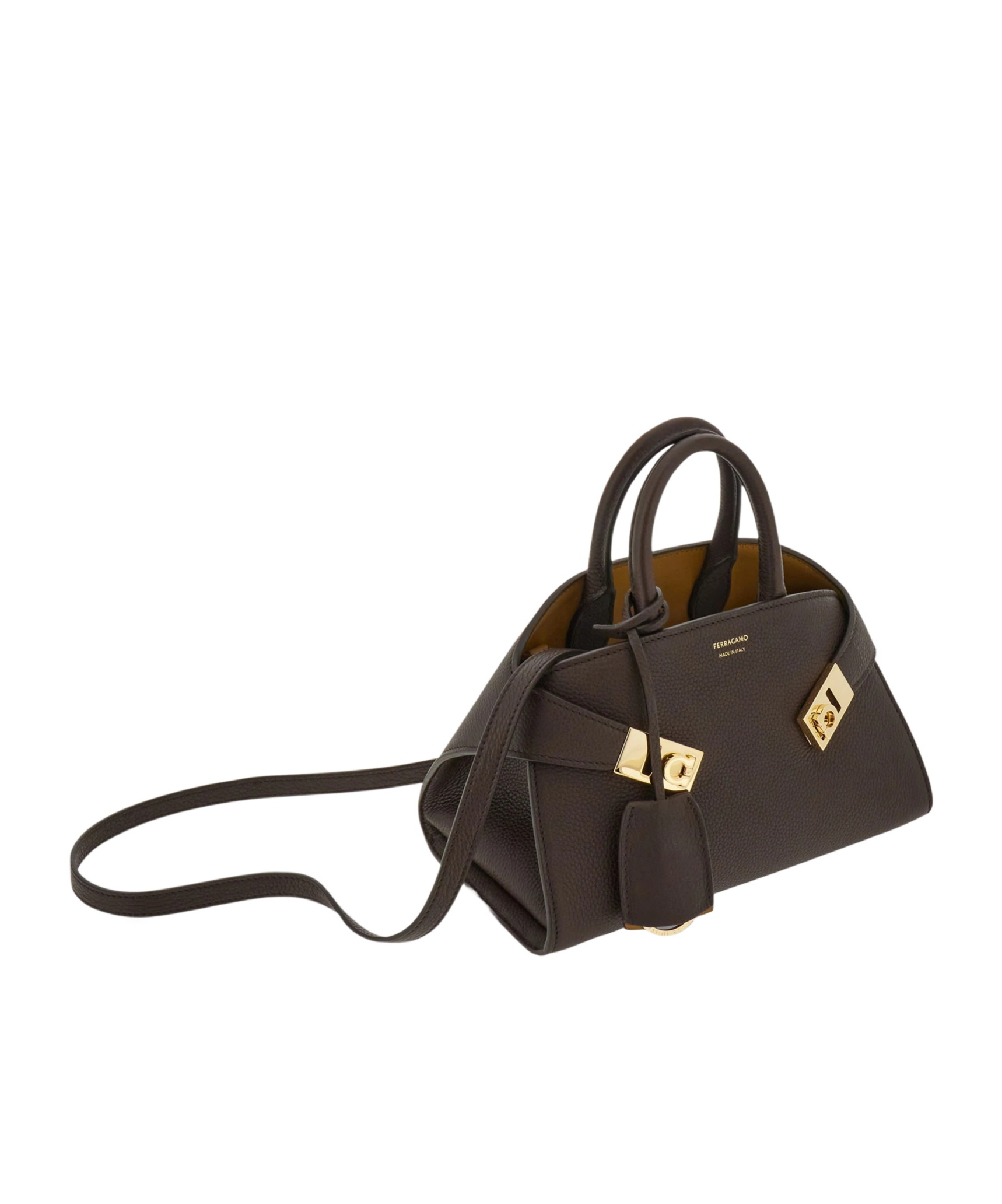 Ferragamo Salvatore Mini Hug Top Handle Bag