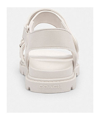 COACH BRYNN LEATHER SANDALS