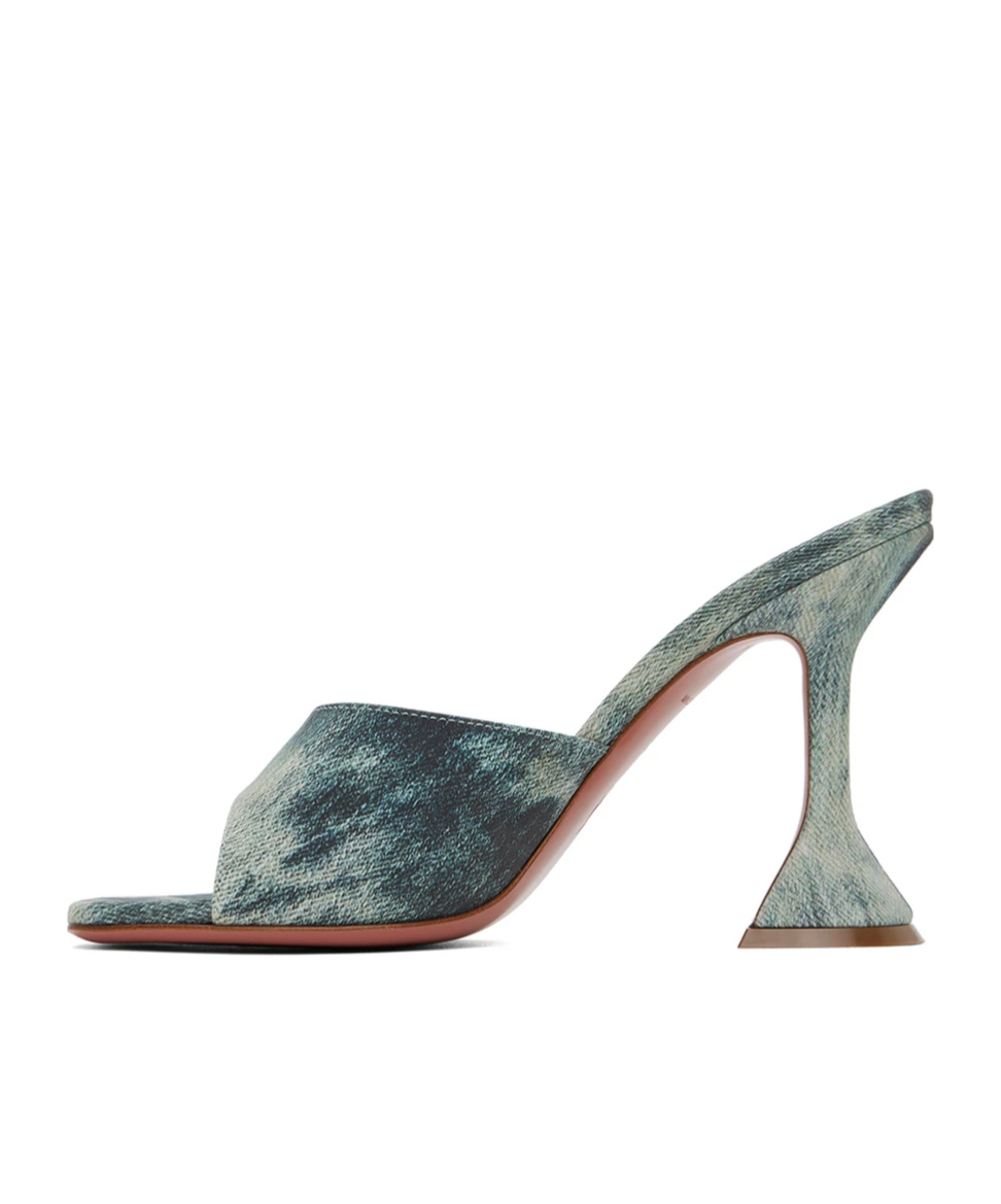 AMINA MUADDI LUPITA SQUARE-TOED HEELS SANDALS 