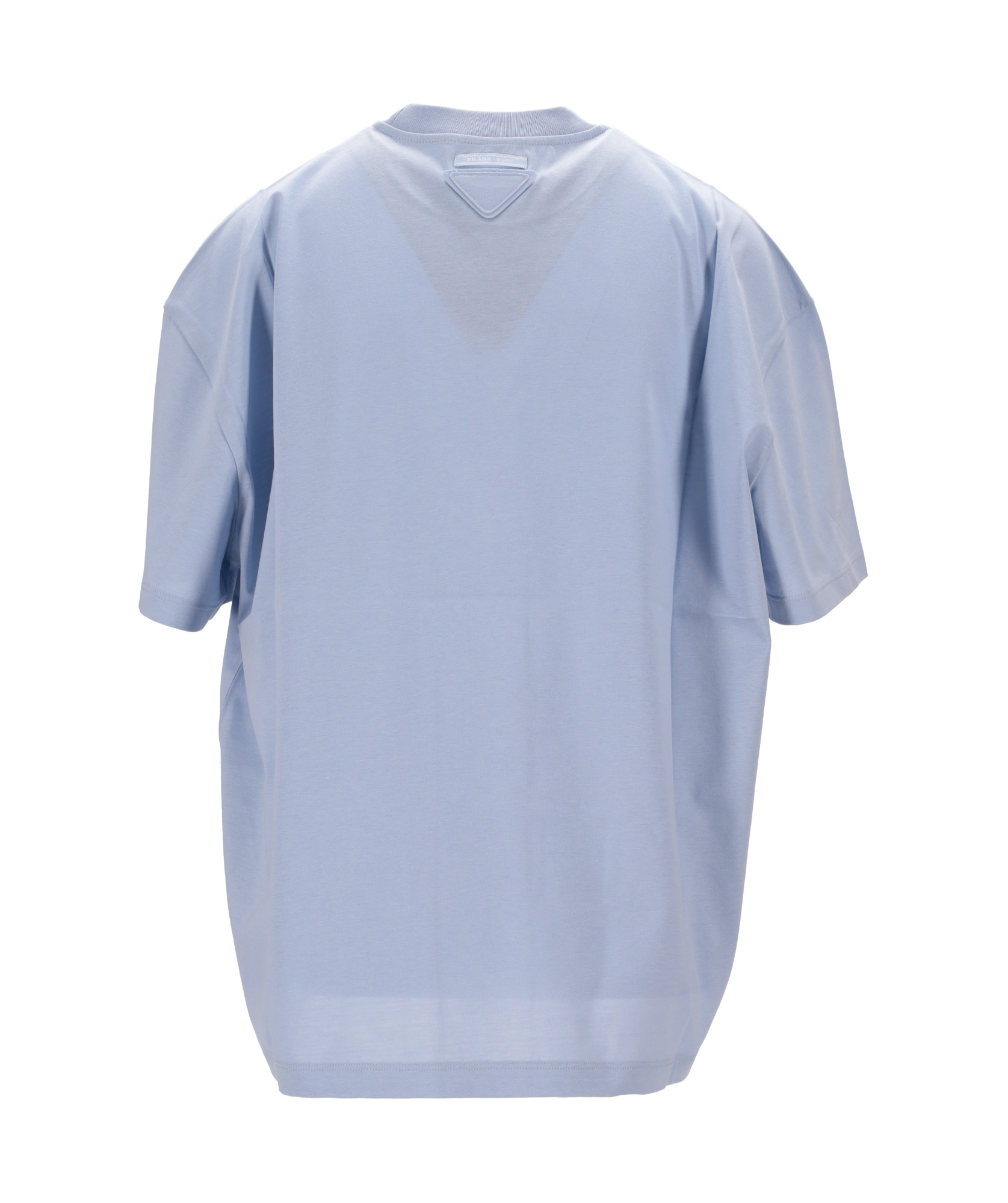 Prada Blue Jersey T-shirt In Light Blue