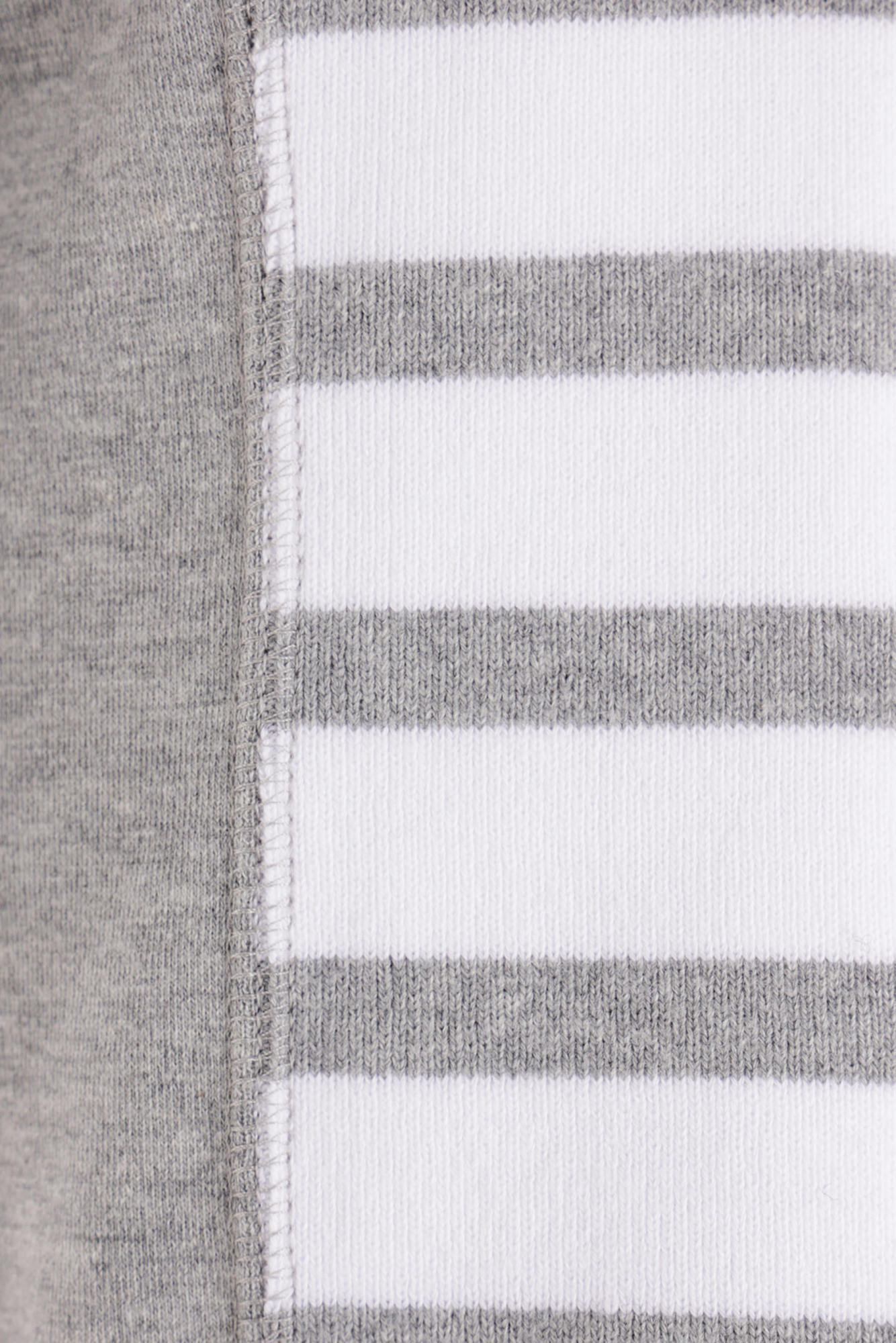 Thom Browne 4-bar Stripe Cotton Sweatshirt In Gray
