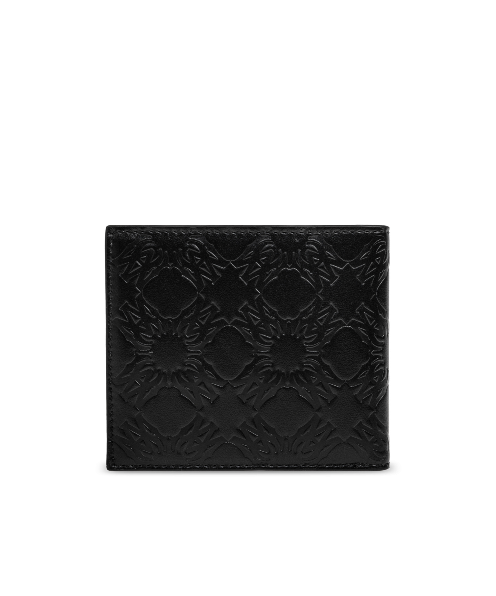 Amiri Ma Quad Leather Bifold Wallet In Black