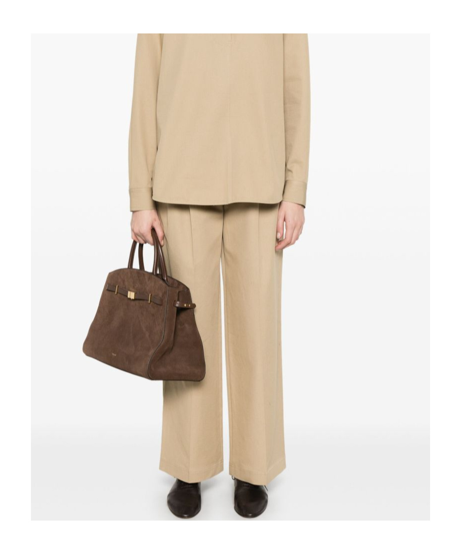 Totême Belt-loop Casual Pants In Nude