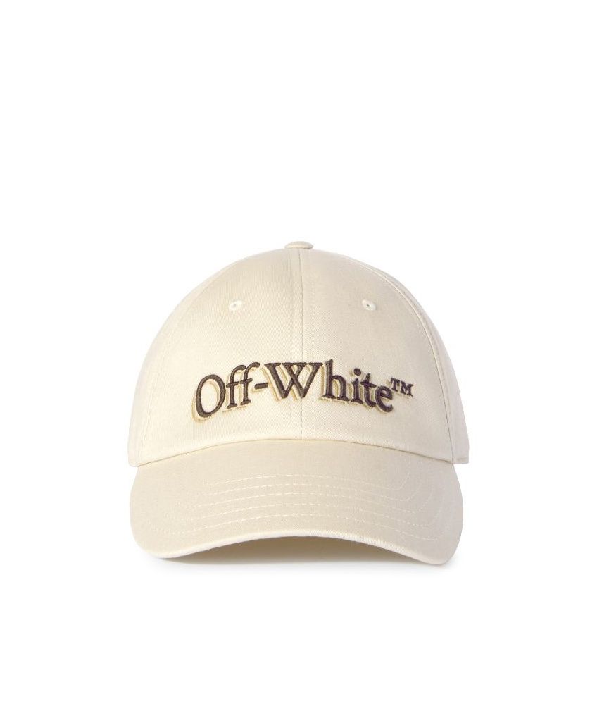 Off-white White Bookish Shadow Baseball Cap In White