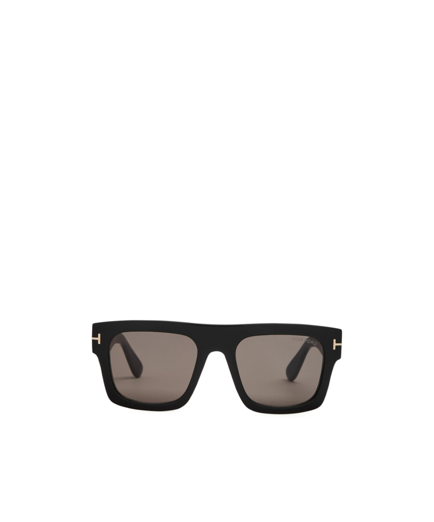 Tom Ford Thick And Wide Rectangular Sunglasses. In Gray