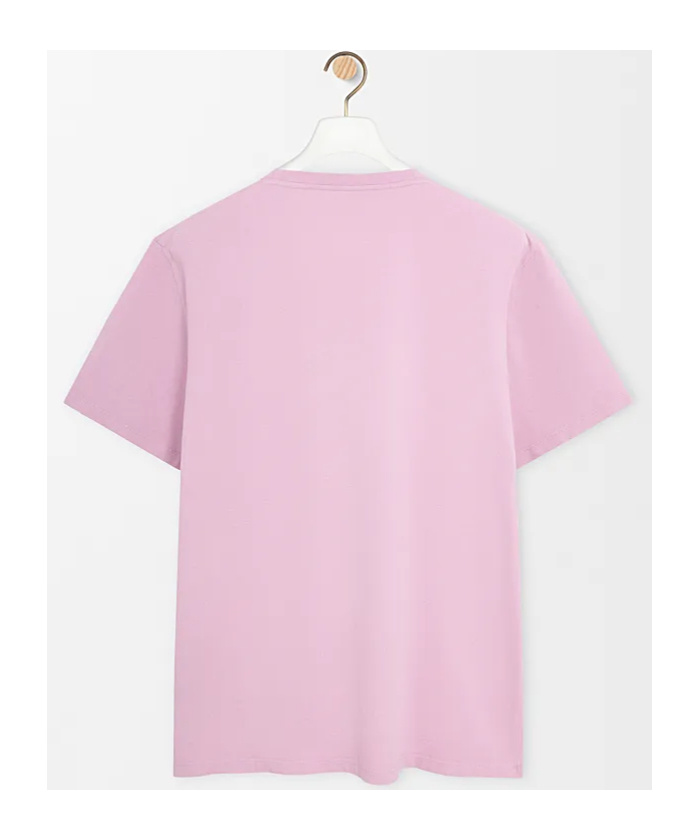 Loewe Embroidered Logo T-shirt In Pink