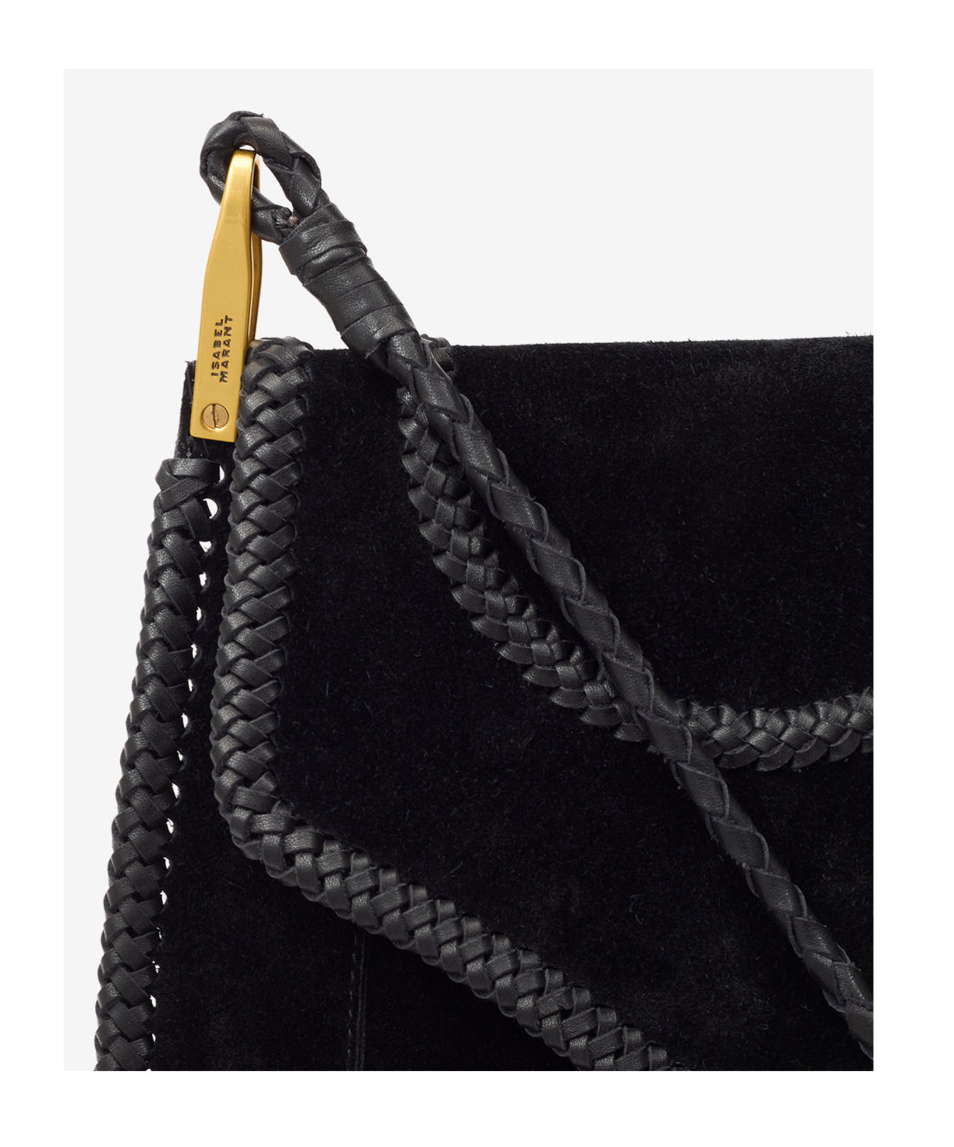 Shop Isabel Marant Anahi Bag In Black