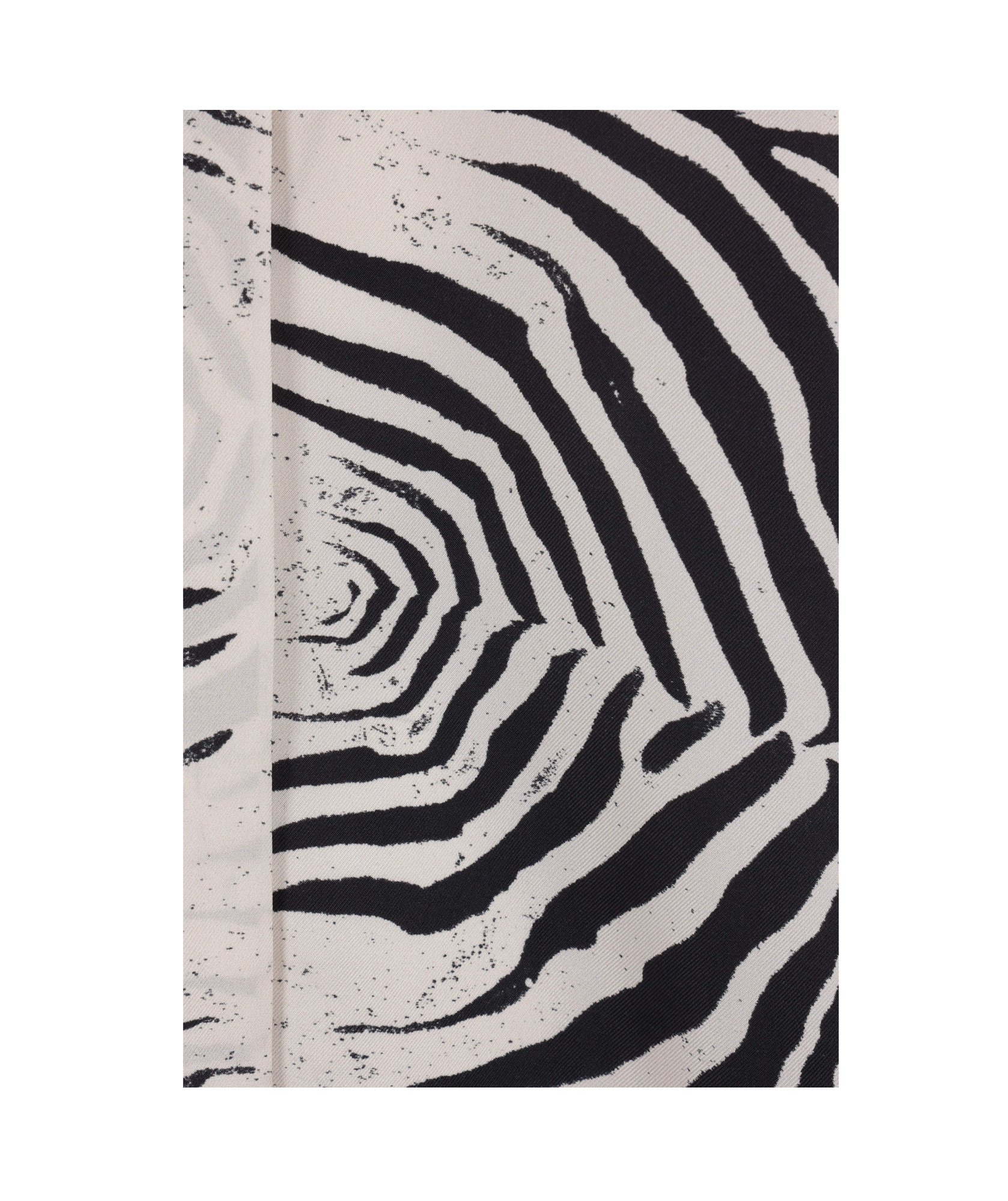 Roberto Cavalli Zebra Shirt In White