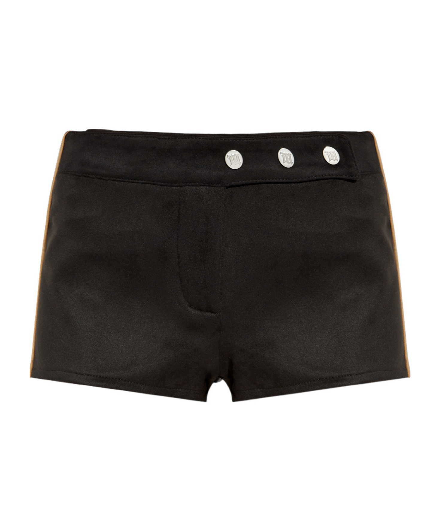 Misbhv Logo-engraved Shorts In Black