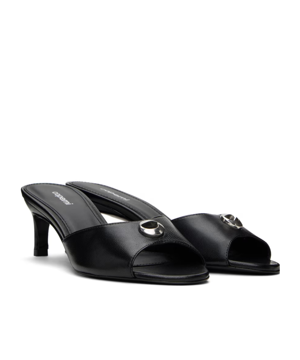 COPERNI LOW LOGO HIGH-HEELED SANDALS