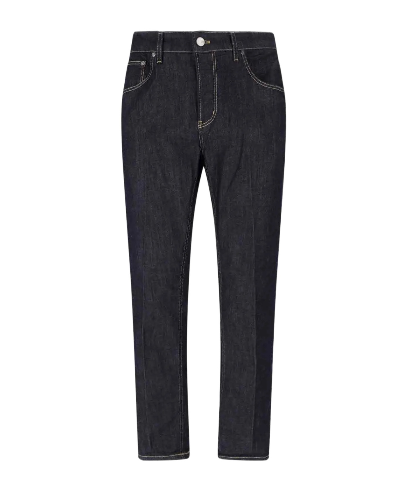 Pt01 Button Fly Jeans In Black