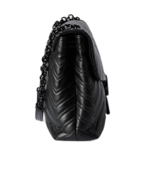 Gucci Gg Marmont Large Shoulder Bag In Black
