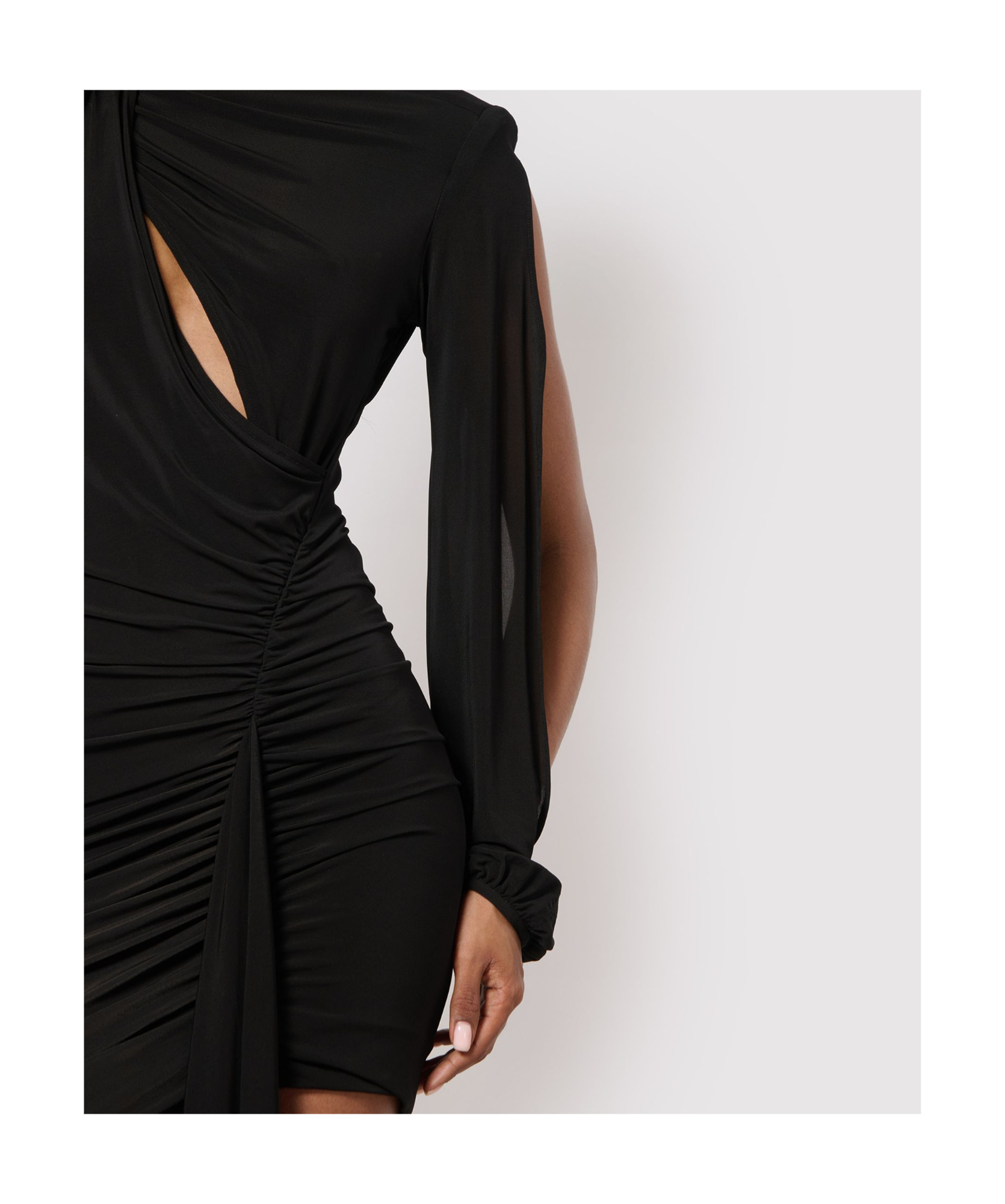 ISABEL MARANT ISABEL MARANT VINIA LONG-SLEEVED MINI DRESS 