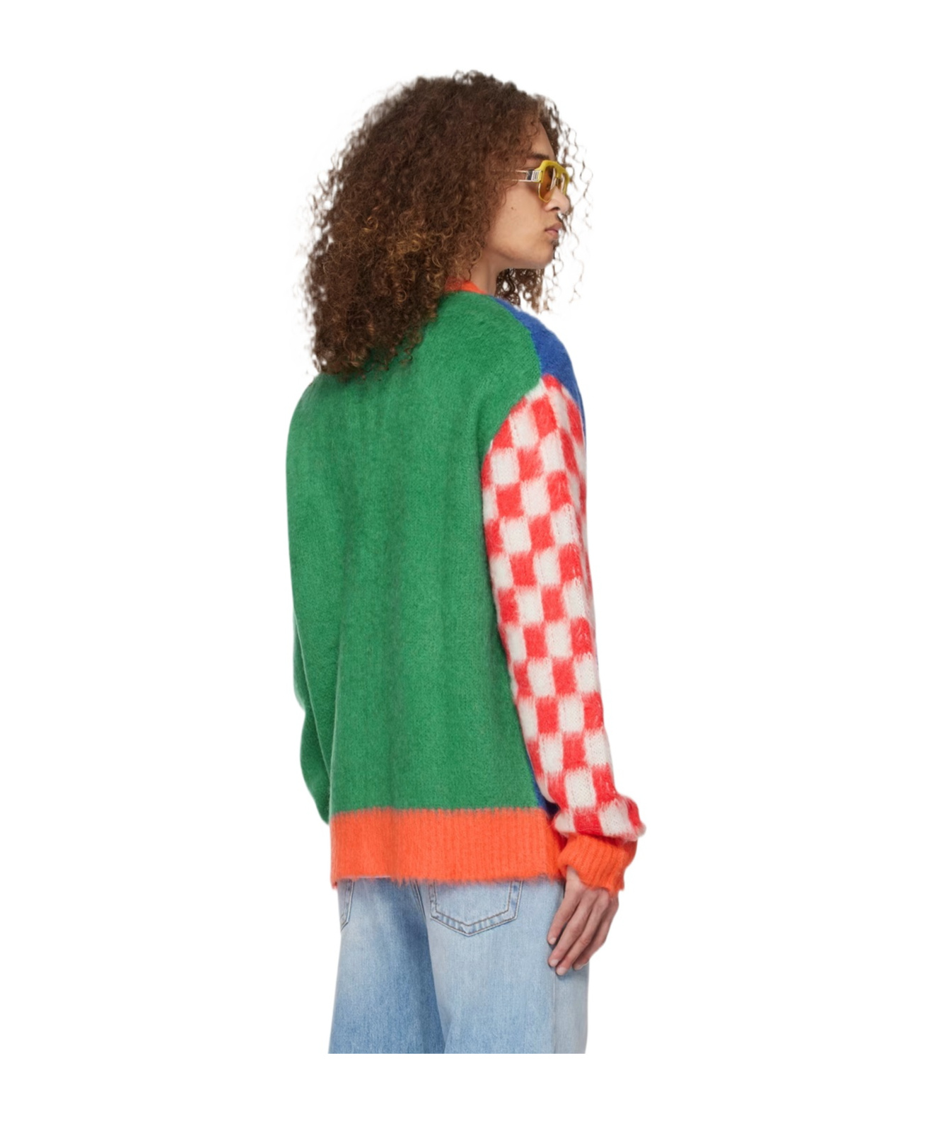 Marni Ssense Exclusive Multicolor Cardigan In Multicolor