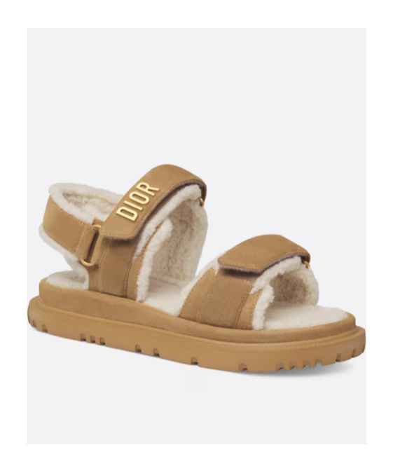 Dior Christian Act Open Toe Sandals In Green
