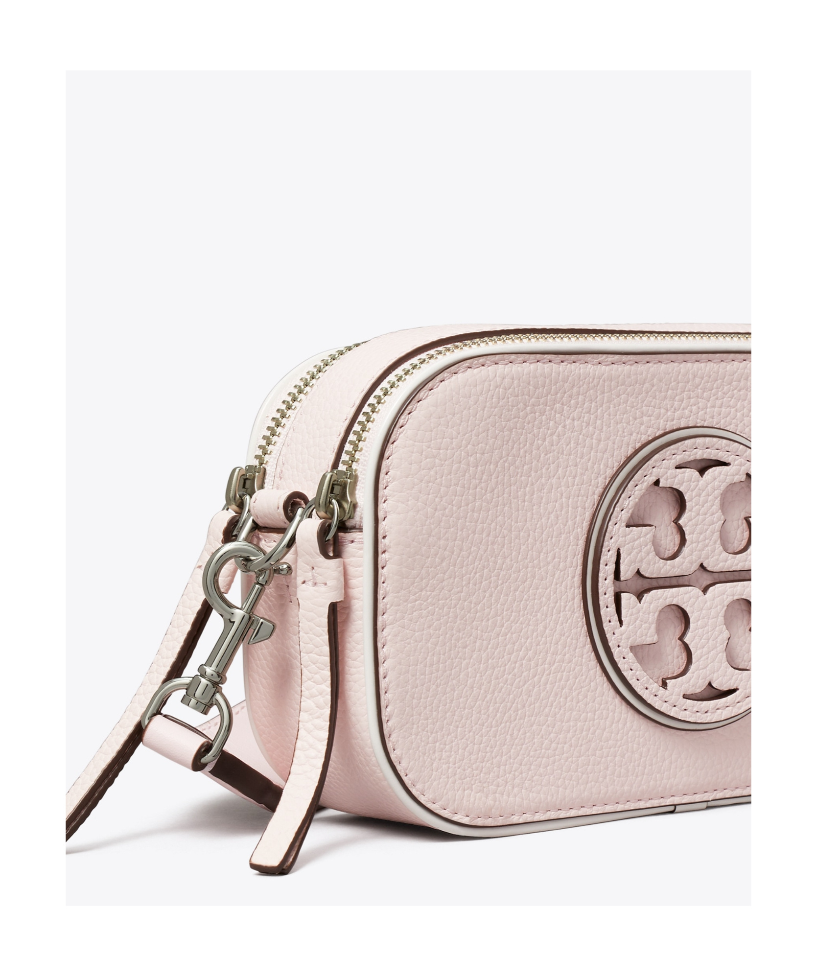 Tory Burch Zippered Shoulder Bag In Pink