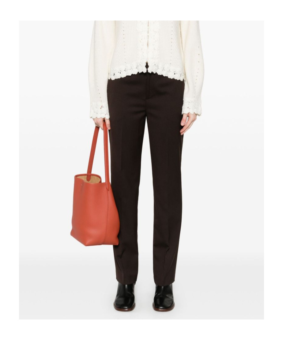 Twinset Straight-leg Trousers In Black