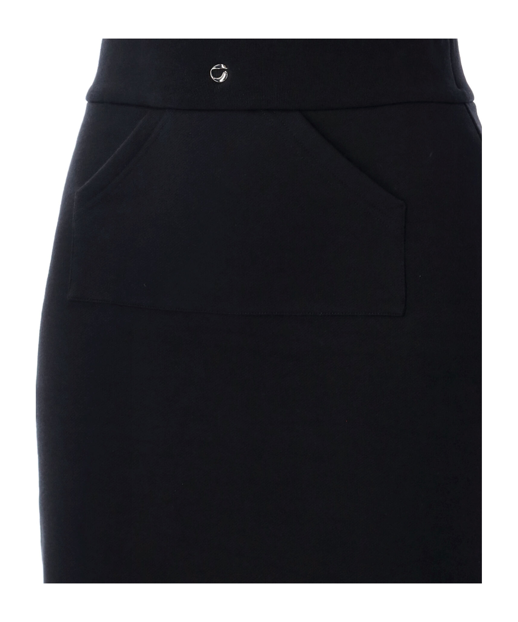 Coperni High Waist Skirt Front Pocket Design In Black