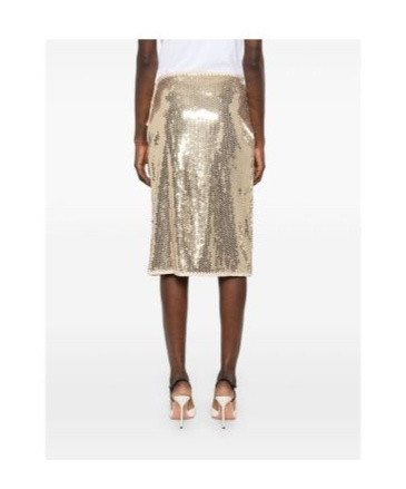 Prada Straight Skirt In Yellow