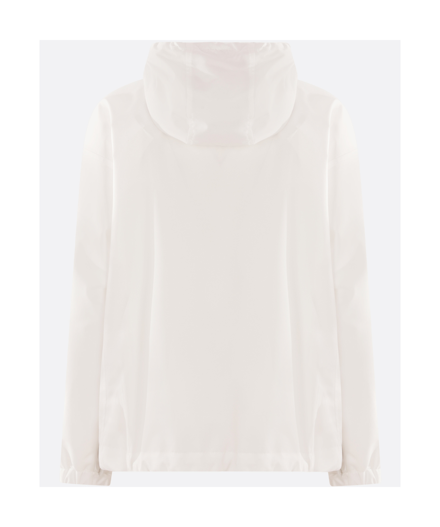 Brunello Cucinelli Women Nylon Hooded Jacket In White