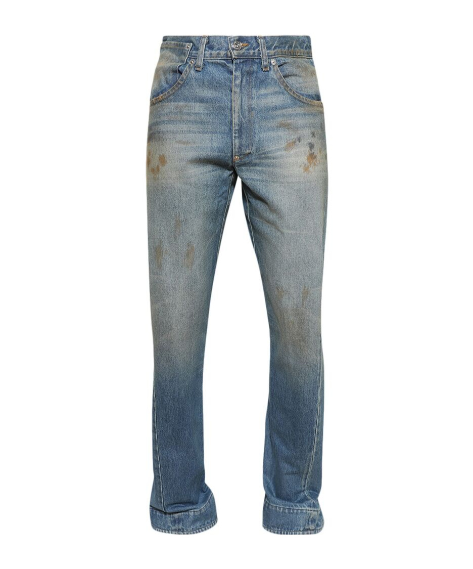 Gallery Dept. Zip Jeans In Gray