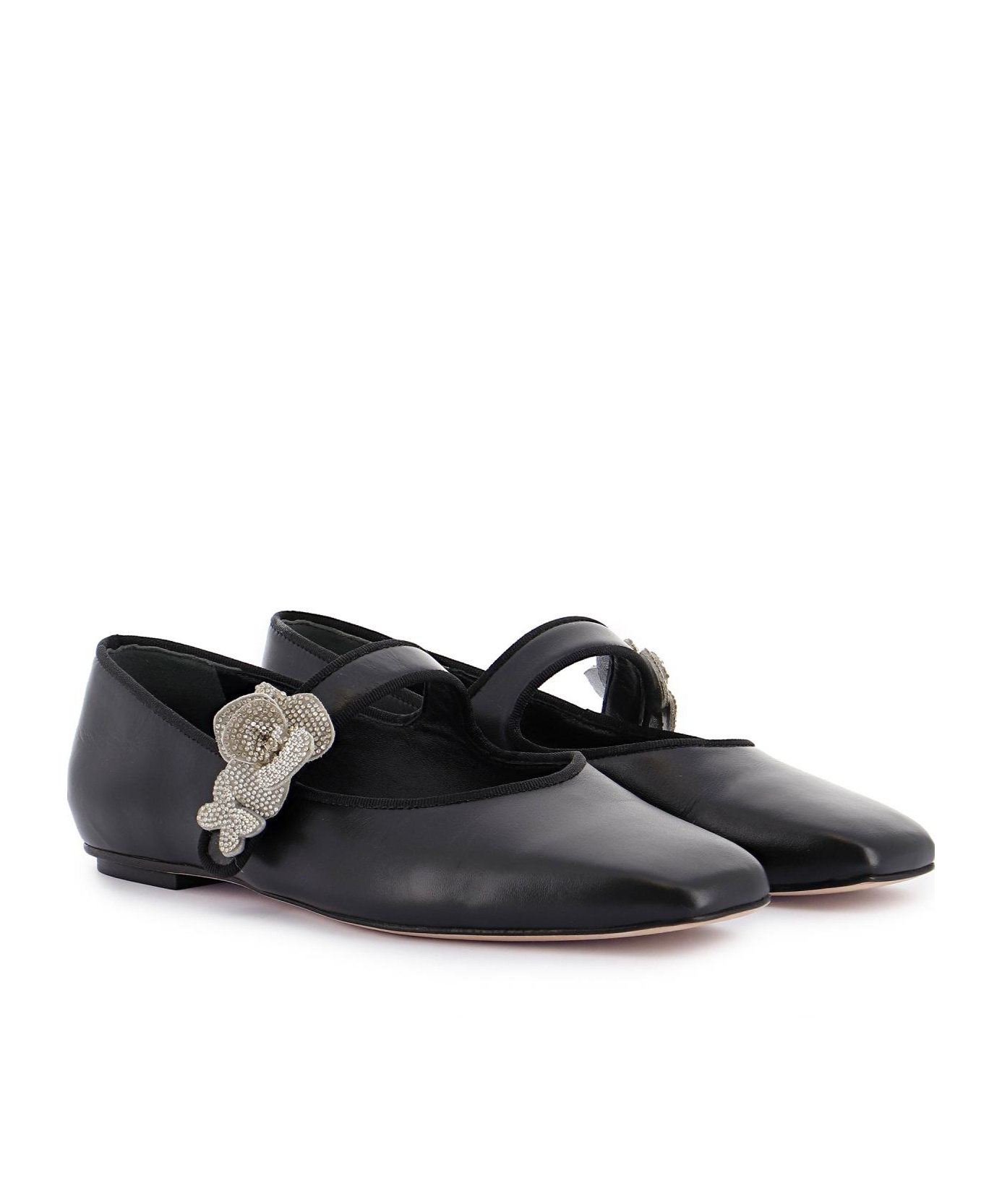 Sophia Webster Square-toed Flats