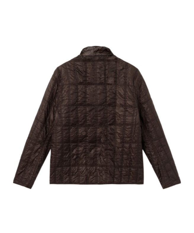 Stone Island Cashmere Zipped Sweater In Brown