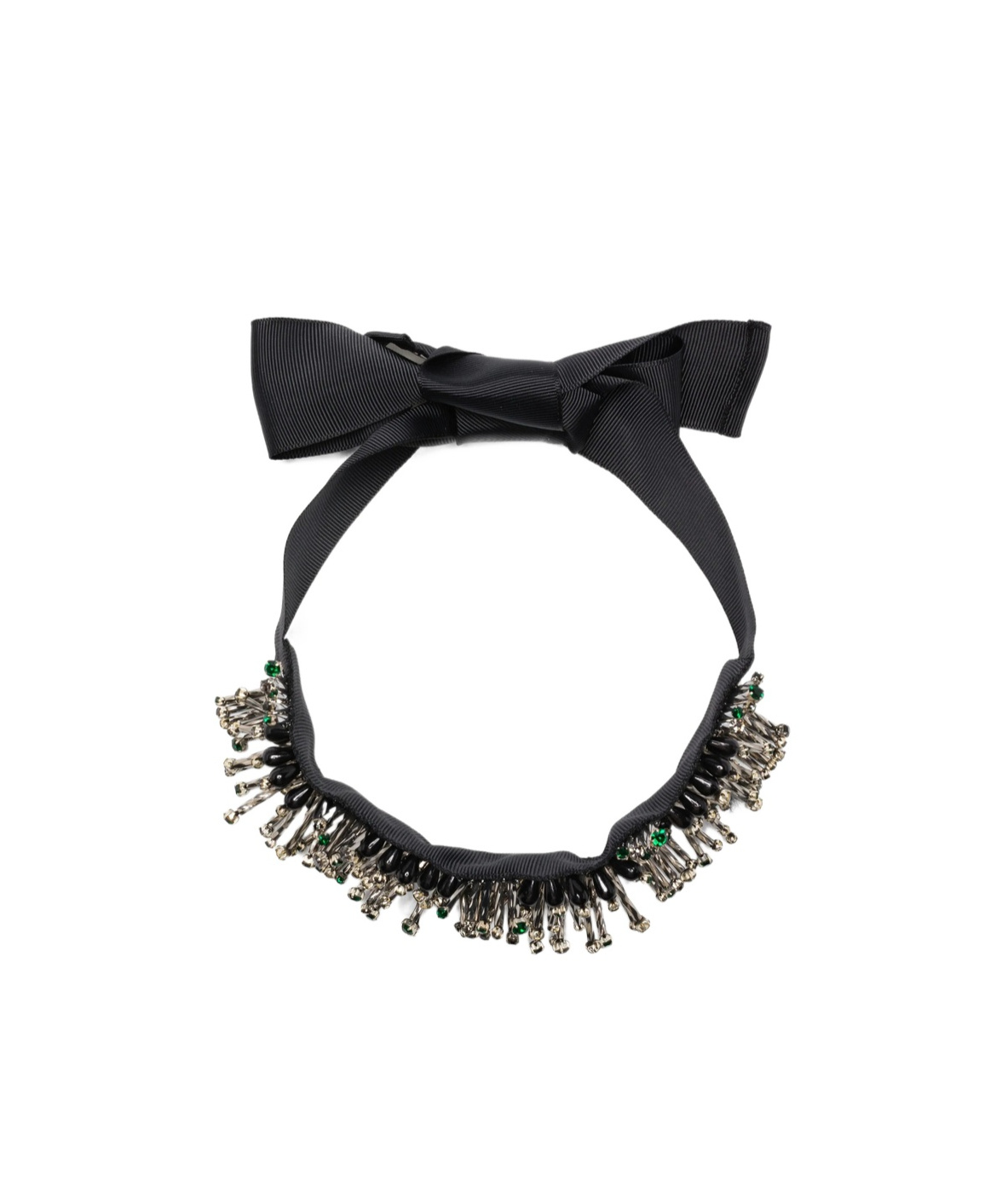 Dries Van Noten Bow Hair Accessories In Black