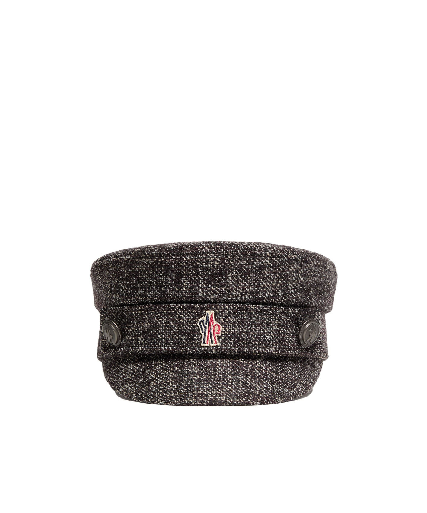Moncler Wool Cap In Brown