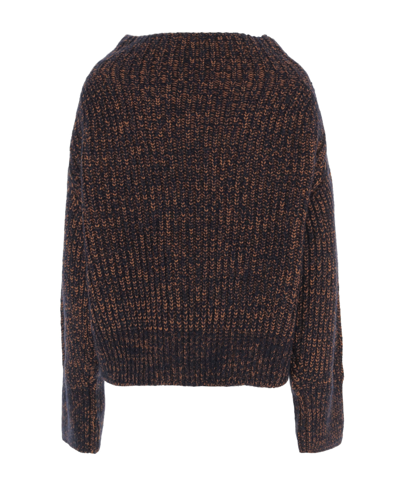 Dries Van Noten Brown Tinsel Sweater In Multi