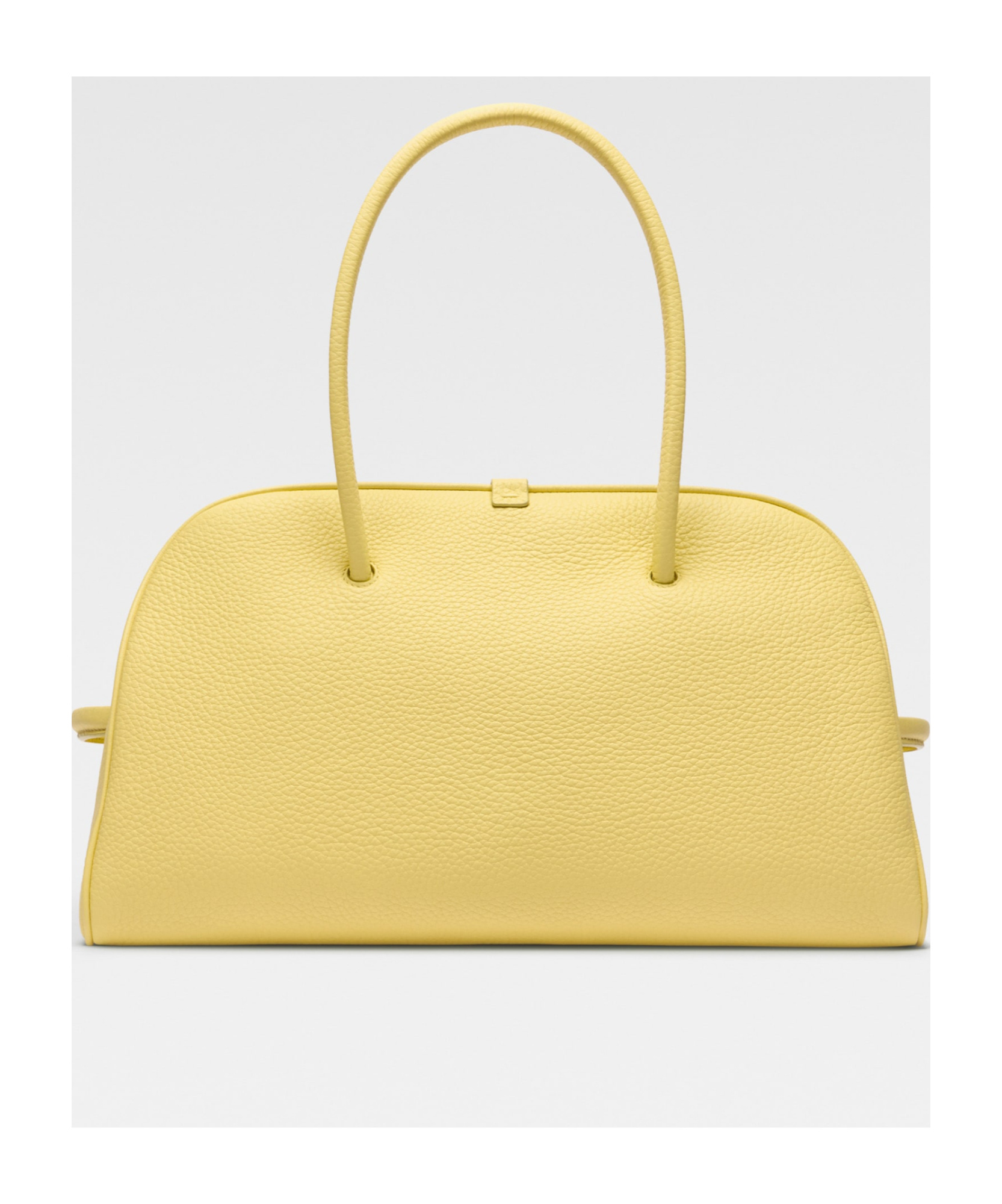 Jacquemus Zippered Shoulder Bag In Nude