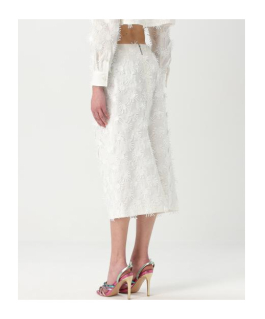 Msgm Skirts White In White
