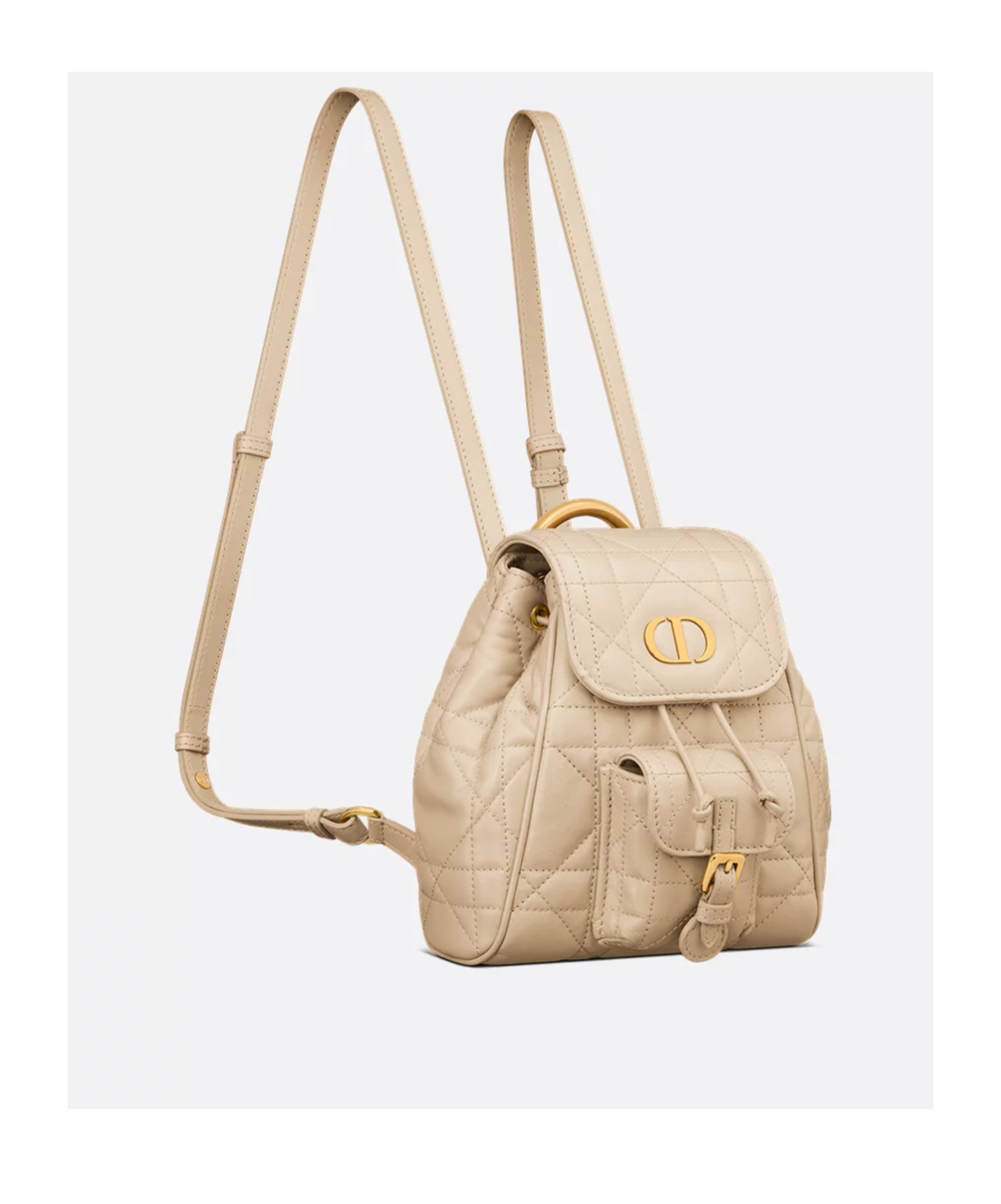 Dior Caro Small Backpack In Nude