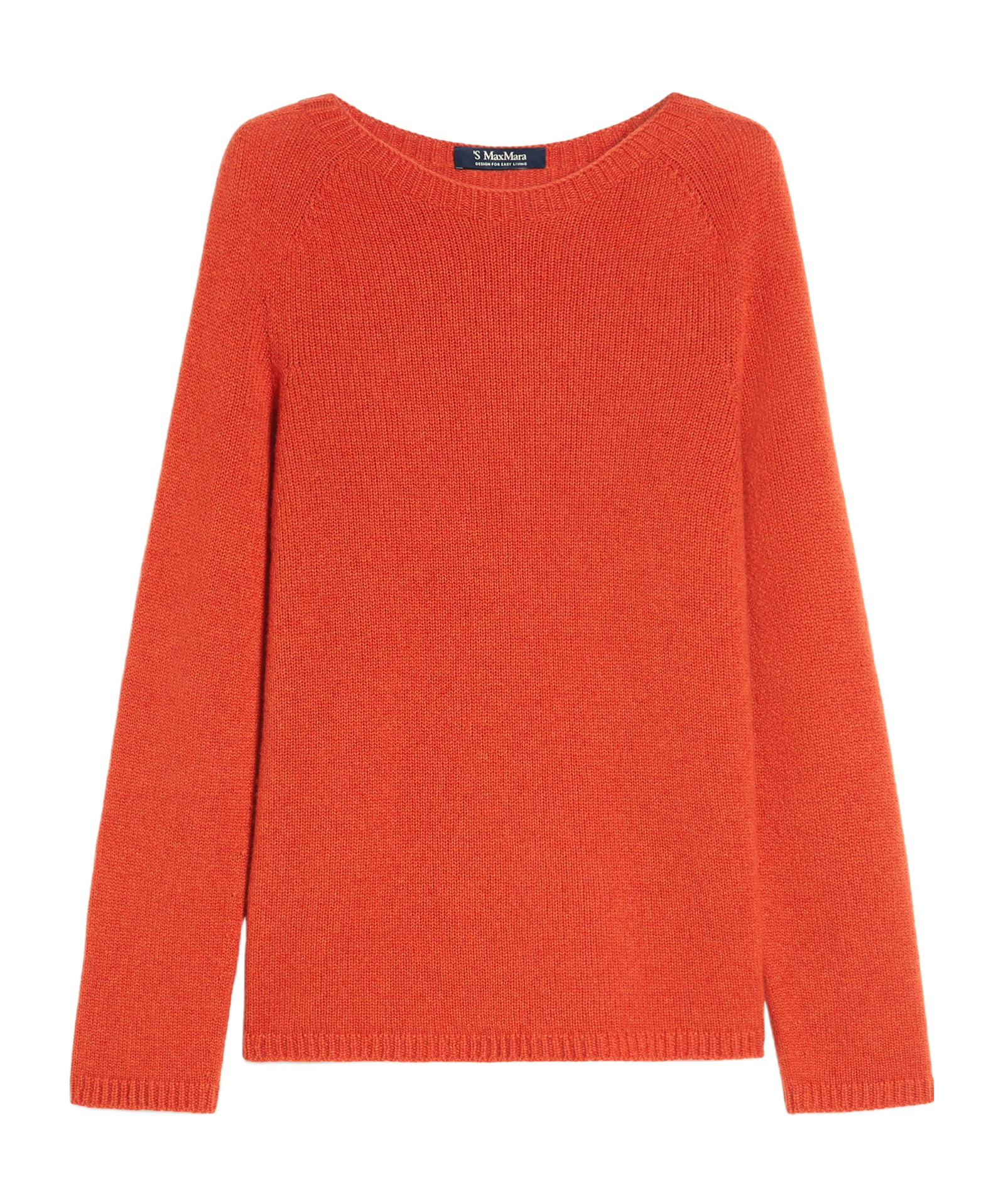 Max Mara Wool Cashmere Sweater In Red