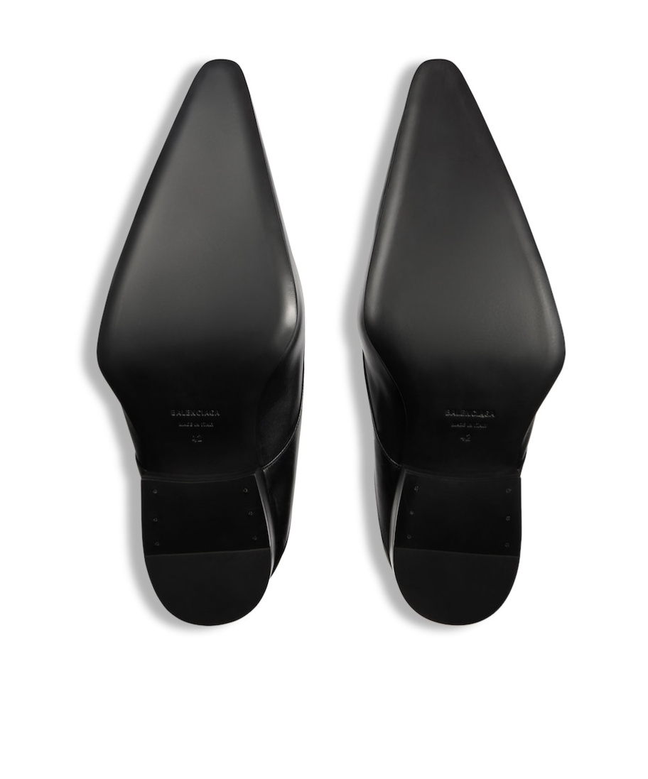 Shop Balenciaga Men's Opera Derby In Black